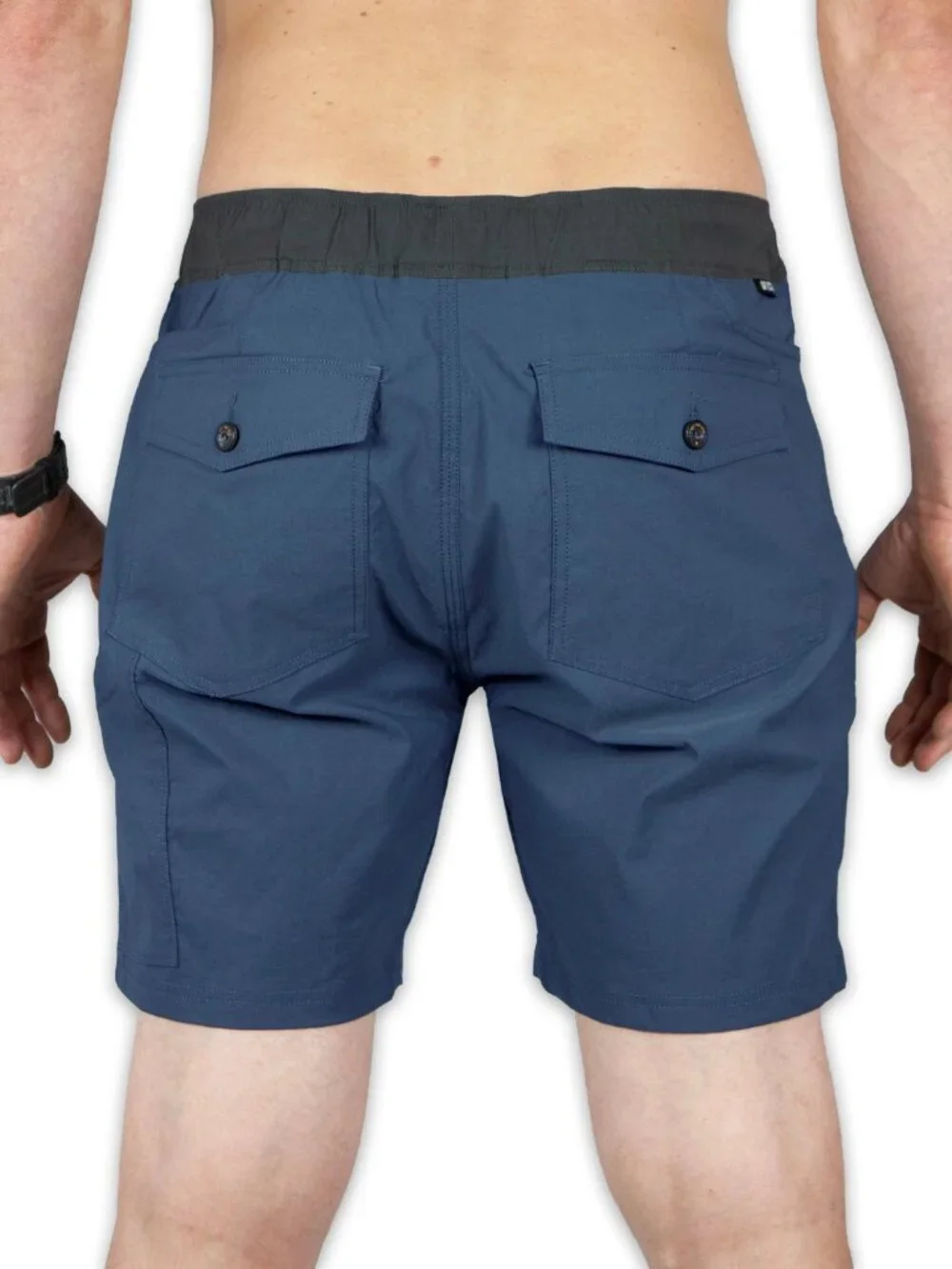 Off The Grid Surplus Thunderbird Short - Grey Blue